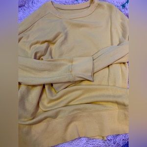 Time and Tru yellow crewneck, size XL